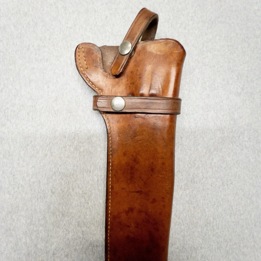 Vintage‎ Smith And Wesson N Frame Leather Holster Brown Leather S&W 21 28
